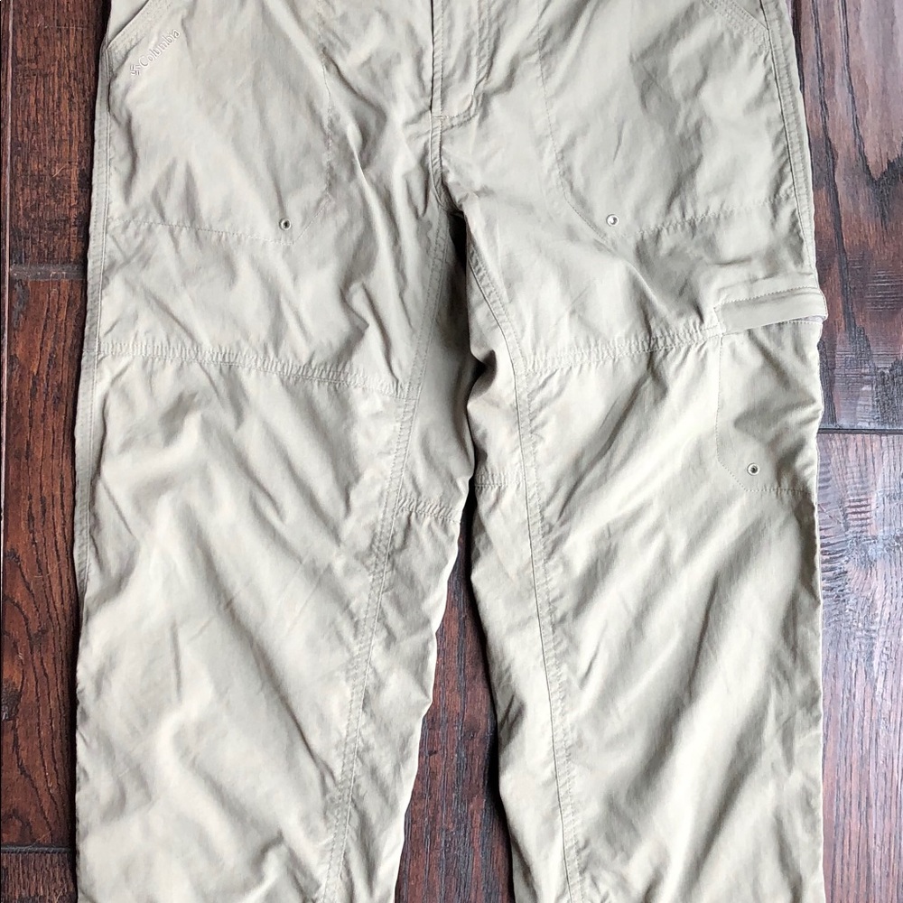 Colombia Titanum Olive/Green Capri Pants - Picture 5 of 14